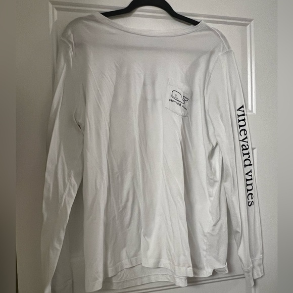 Vineyard Vines White Logo Tee XL - Picture 1 of 2